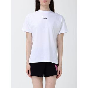 Disclaimer Women Disclaimer Cotton T-Shirt With Front Graffiti Logo Print